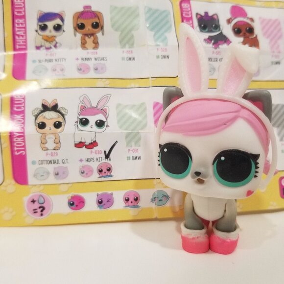 L.O.L. Surprise! Pets "Hops Kit-Tea" & Accessories, VGUC-EUC - Picture 9 of 12